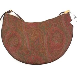 Etro Brown Paisley Large Essential Bag